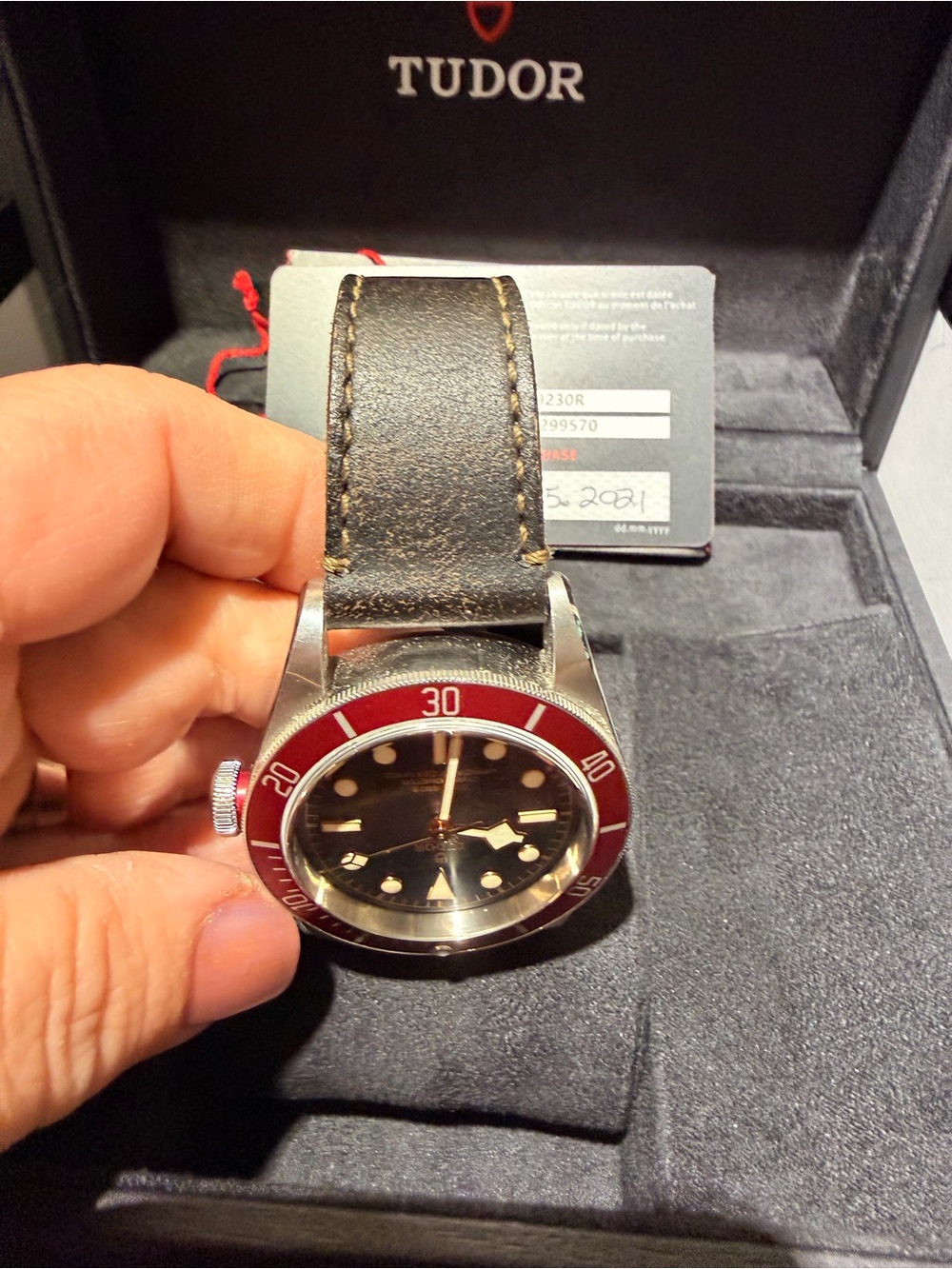 Tudor Black Bay 79230R Burgundy Bezel Full Set 2021 - Picture 12 of 17